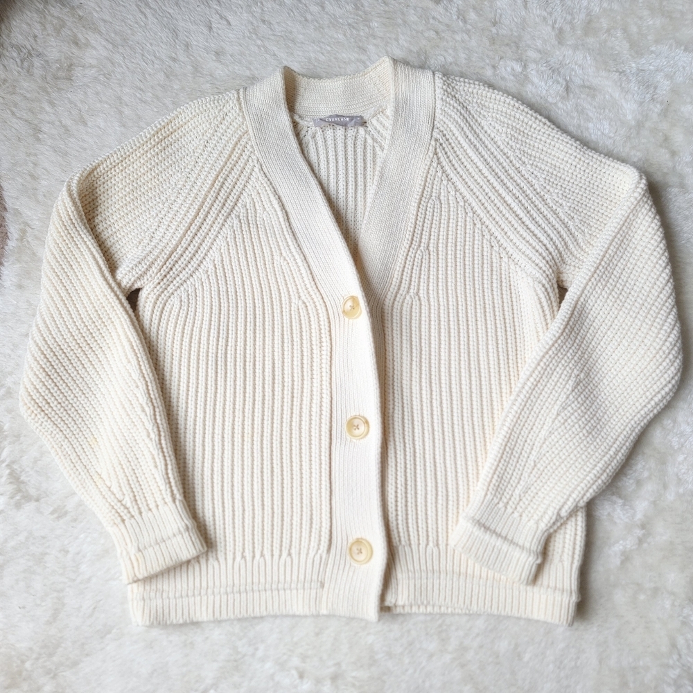 Everlane The Texture Cotton Cardigan